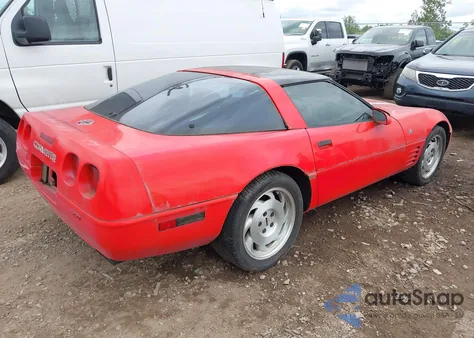 1993 Chevrolet Corvette из США, поврежденный, VIN 1G1YY23P0P5102596